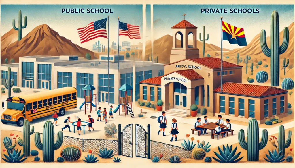 public and private schools in Arizona