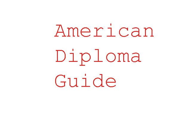 American Diploma subjects