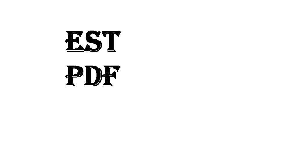 Download EST PDF