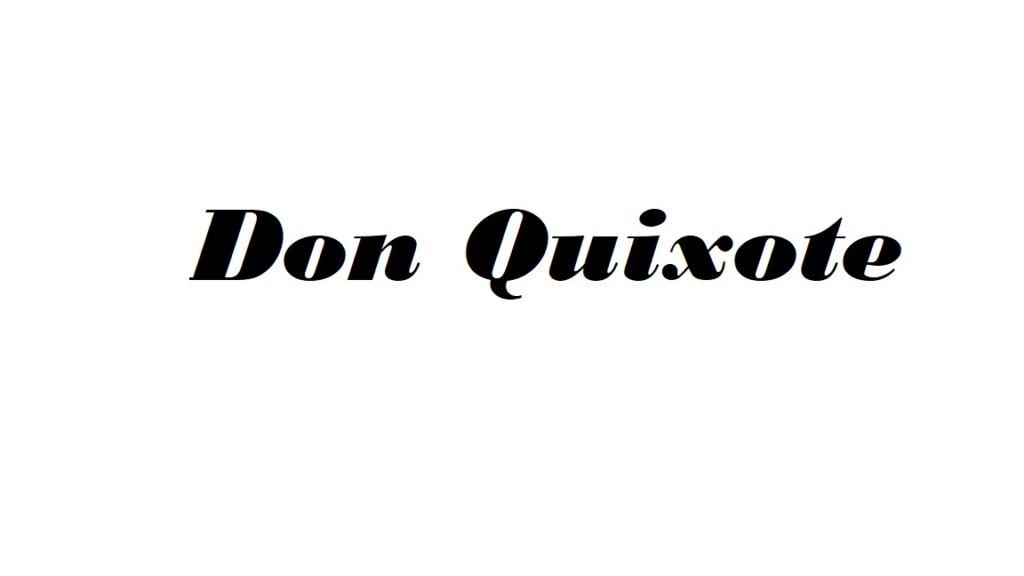 Don Quixote read online for free