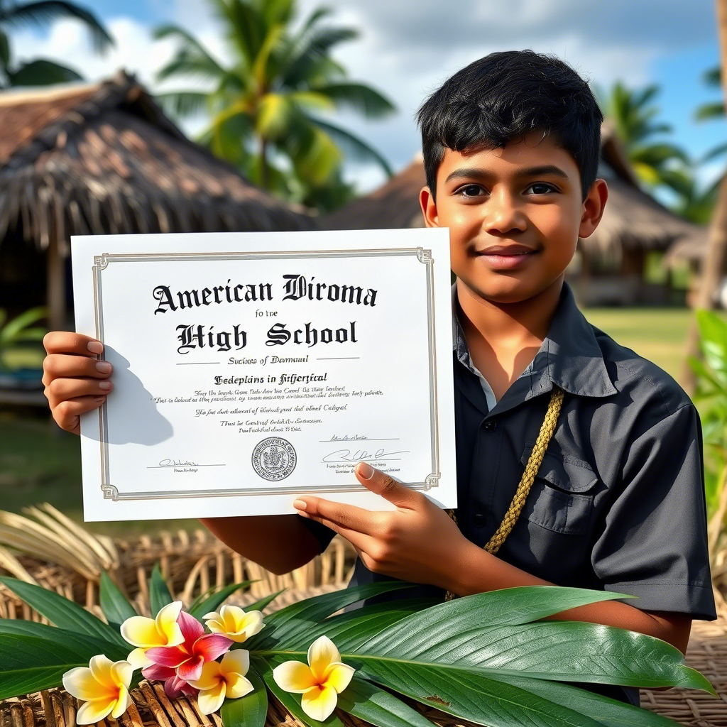 American high school diploma in Fiji